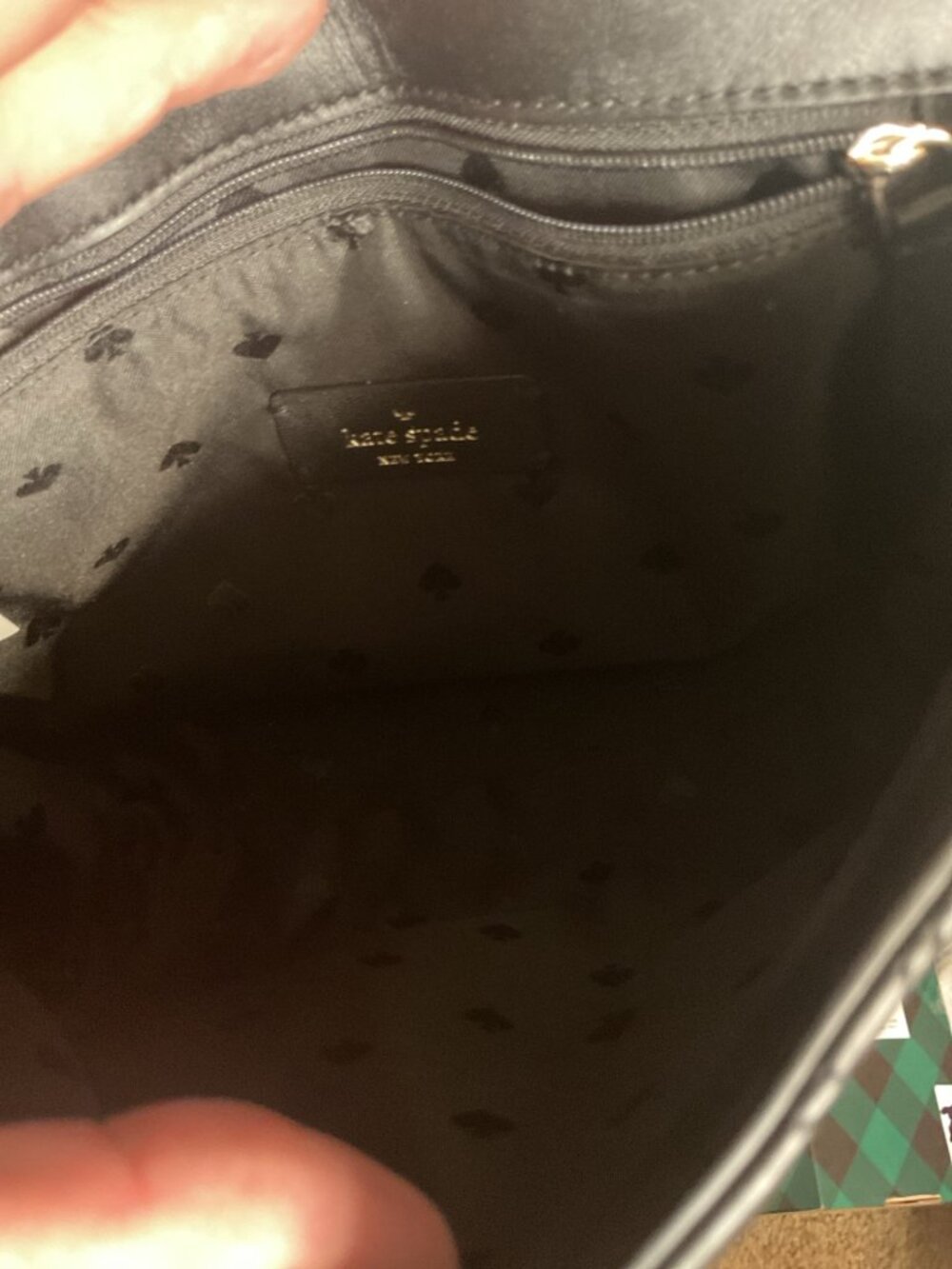 Kate Spade Quilted Black Chain Shoulder Bag - Picture 7 of 11